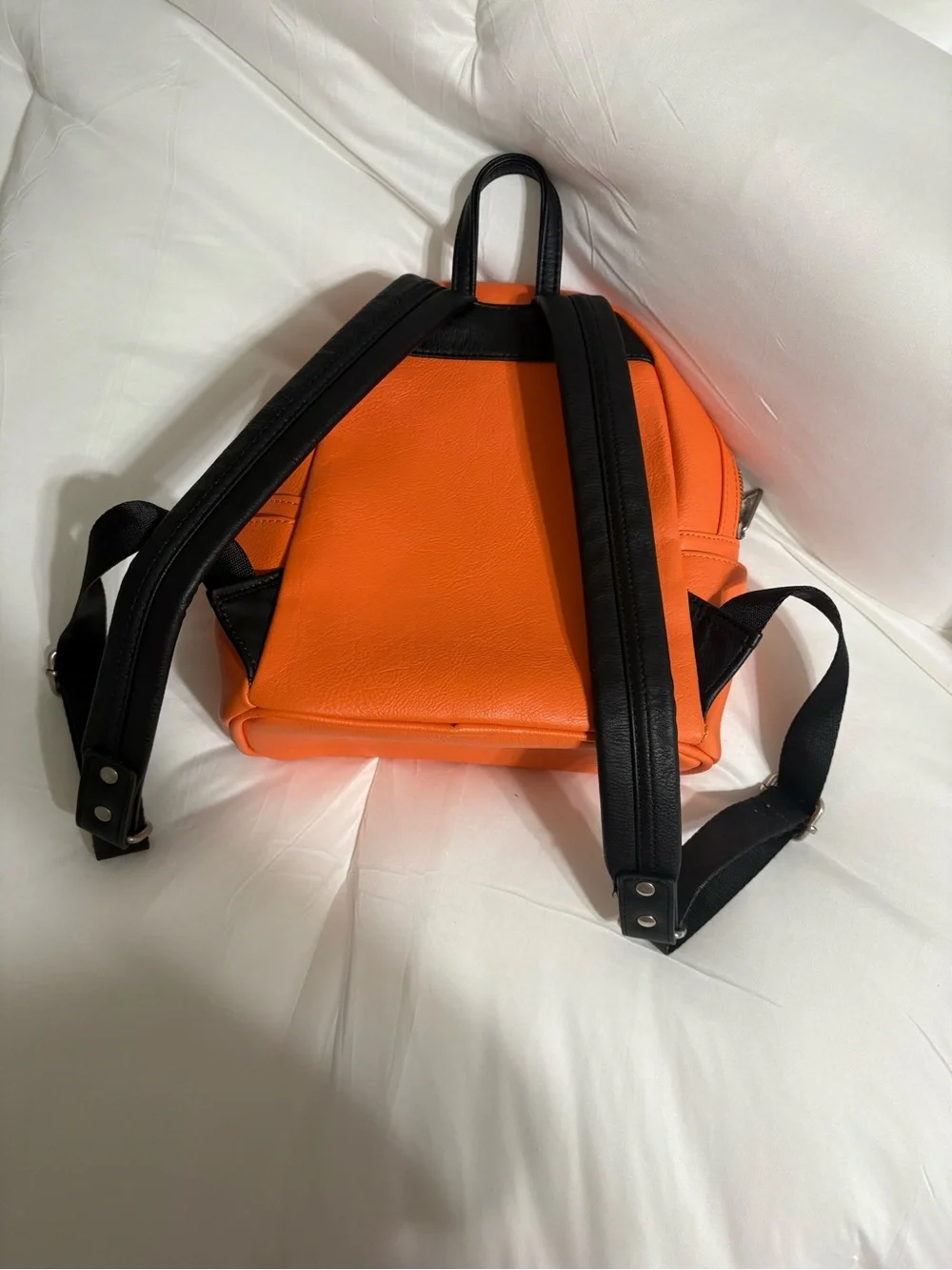 Loungefly Orange Bird Mini Backpack in Orange and Yellow